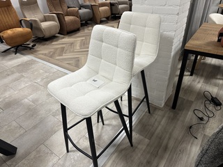 2x Barstoel Xena Gebroken wit